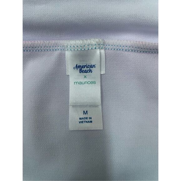 NWT American Beach X Maurices Ombre High Rise Swim Bottom Size Medium - Picture 3 of 6